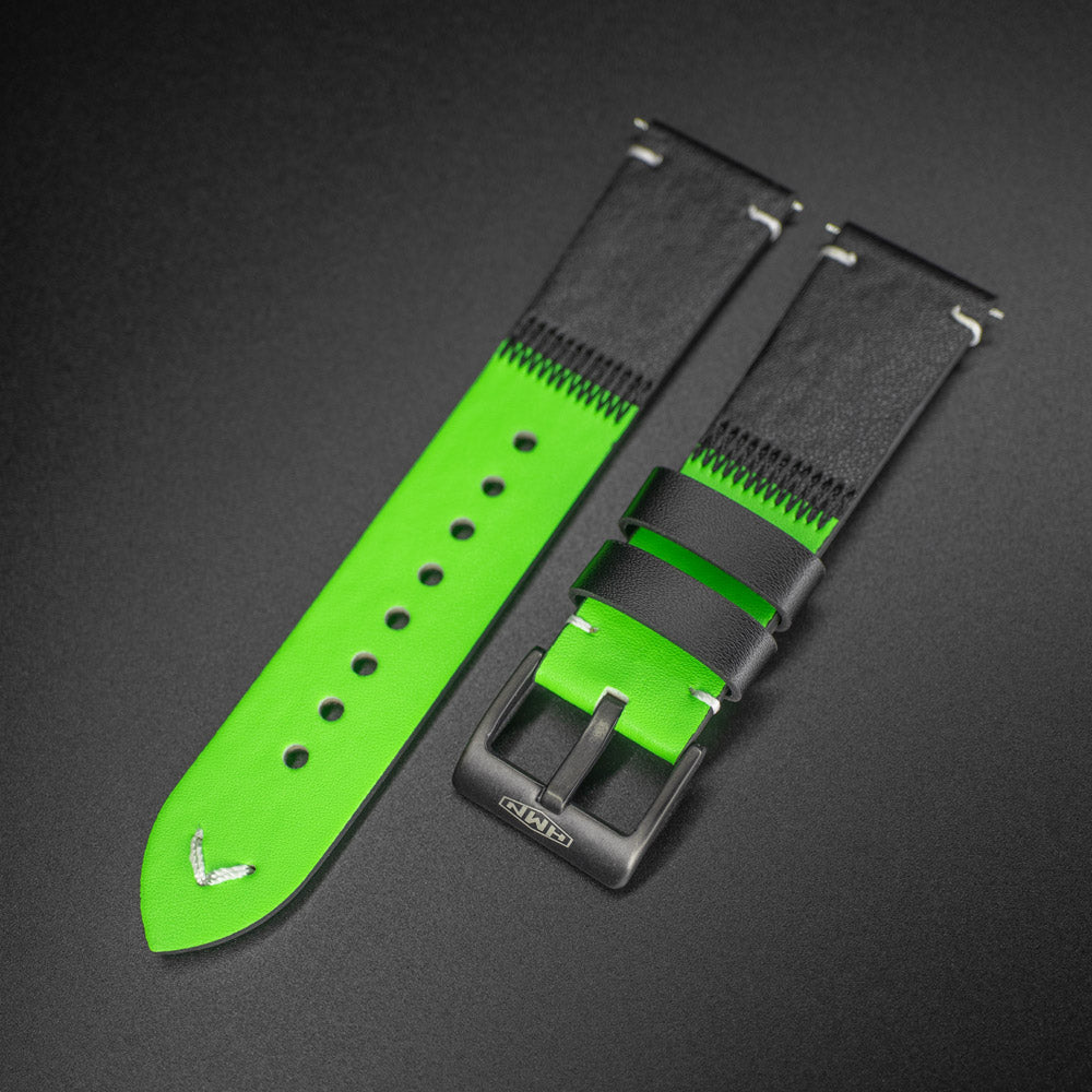 Green Leather Strap