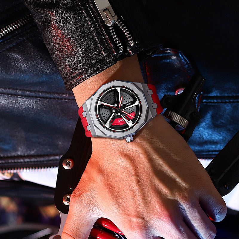 Bavaria RS7 Silicone Strap (Silver Case)