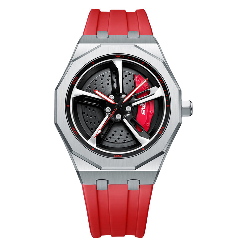 Bavaria RS7 Silicone Strap (Silver Case)